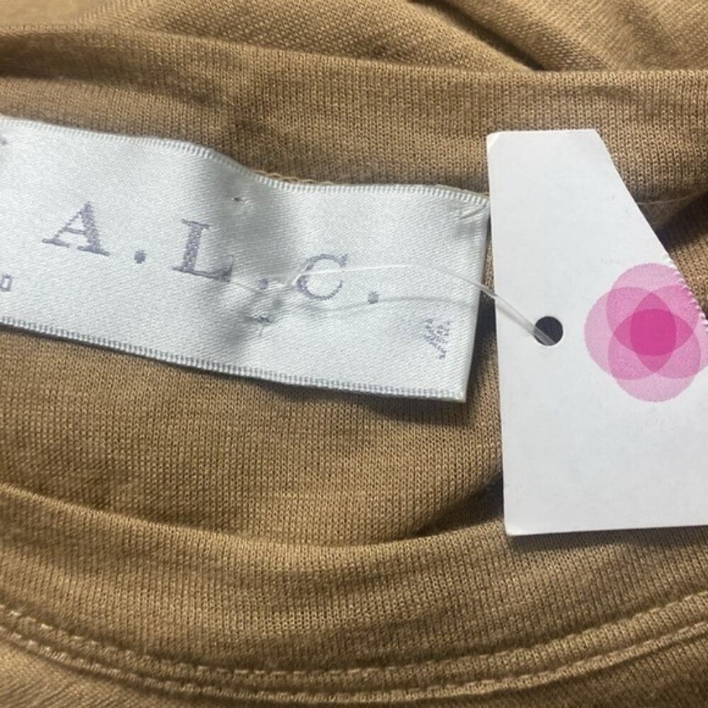 NWT A.L.C.Crew Neck Knee-Length Dress - Picture 8 of 9